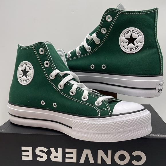 Converse WMNS CTAS LIFT HI
MIDNIGHT CLOVER/WHITE/BLACK A09987C Platforms Sneaker - Picture 9 of 16